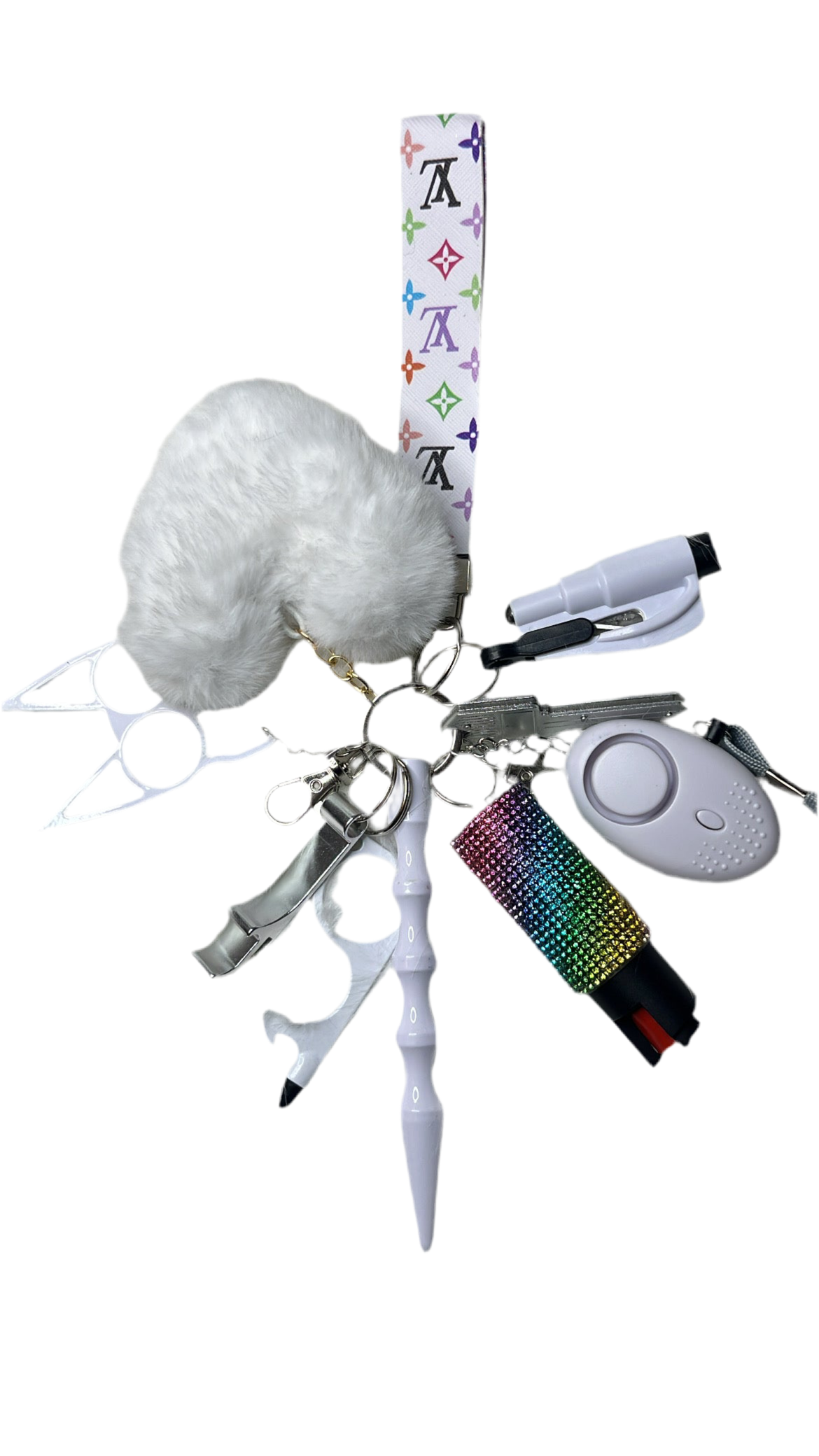 LV Self Defense Keychain