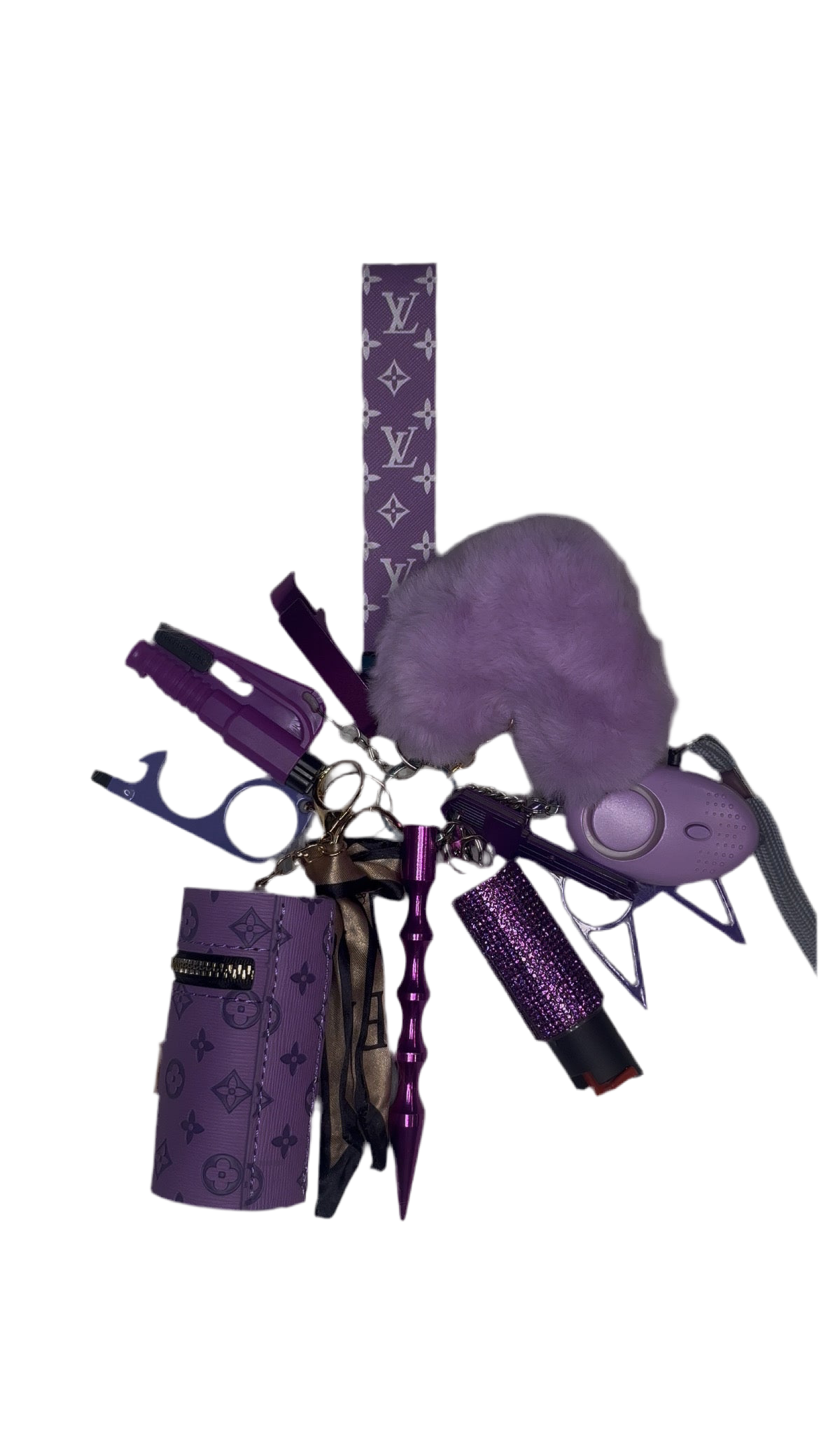 LV Self Defense Keychain