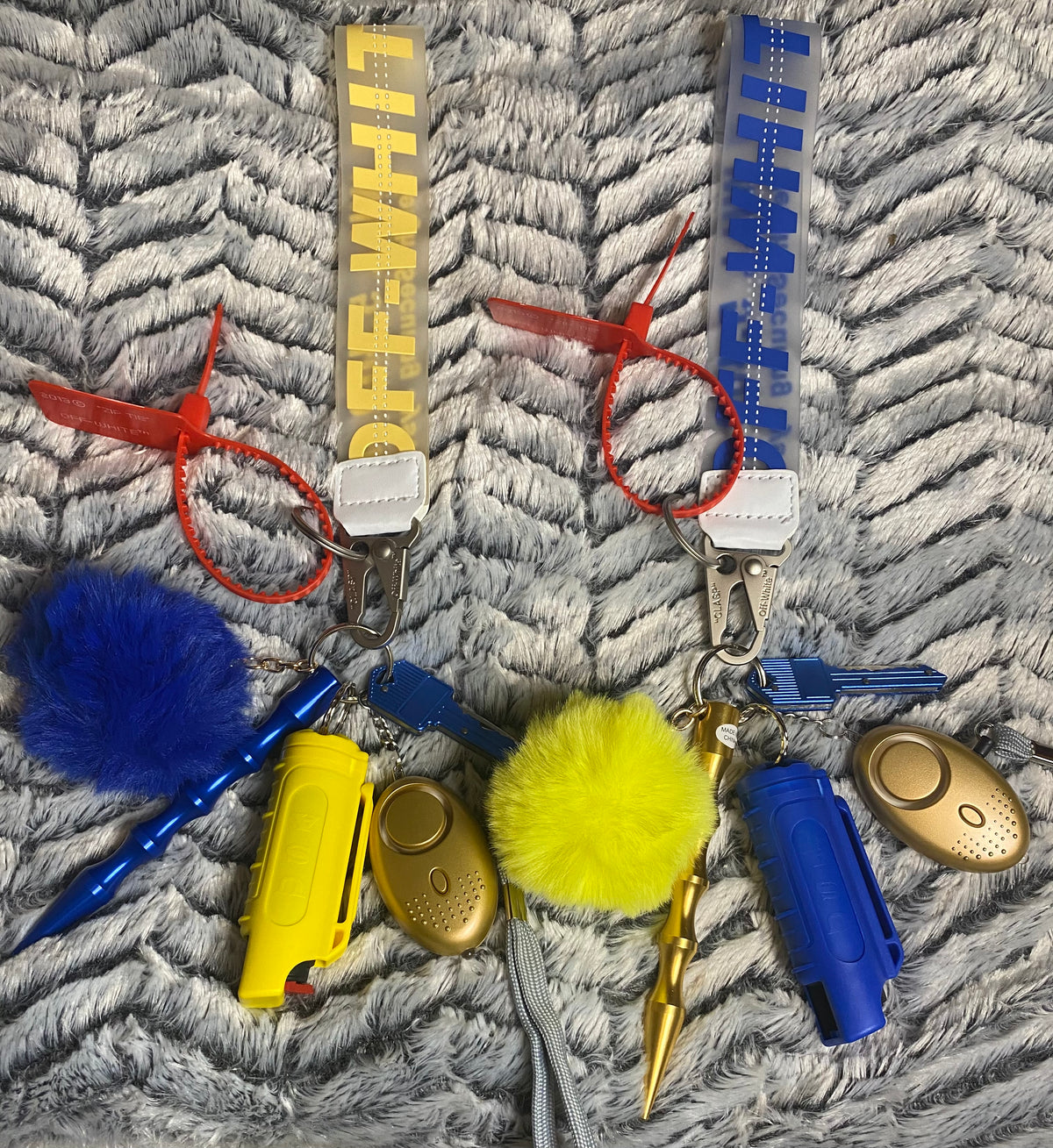 Off W/key Chain Off-White Keychains – Pretty Protective Gear